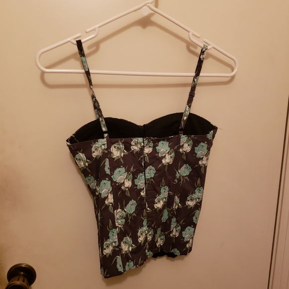 Floral Bustier Corset - Picture 2 of 2